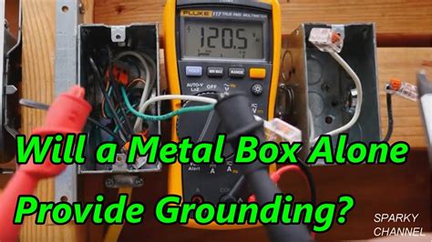 myst old metal outlet boxes be gtounded|are metal boxes grounded.